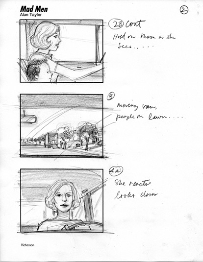 2 Betty sees a moving van