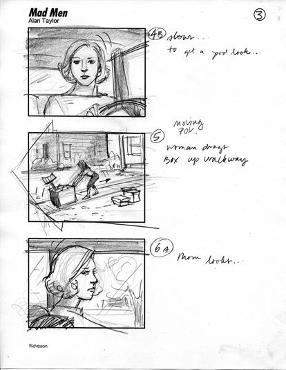 3 Betty sees a woman